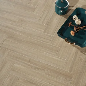 Light Wood Click-Lock Parquet Flooring