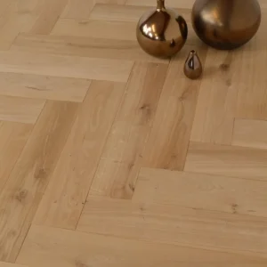 Sawbury Natural Oak 120mm Parquet Flooring