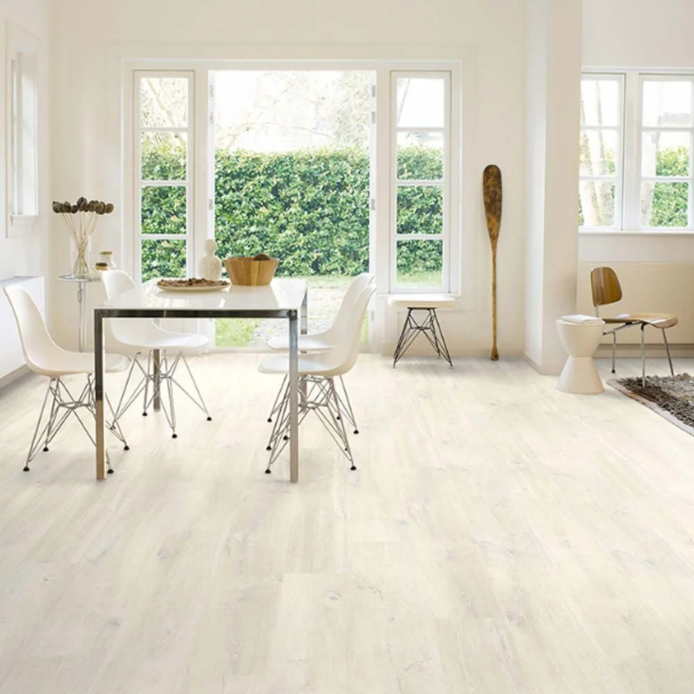 White Oak laminate flooring