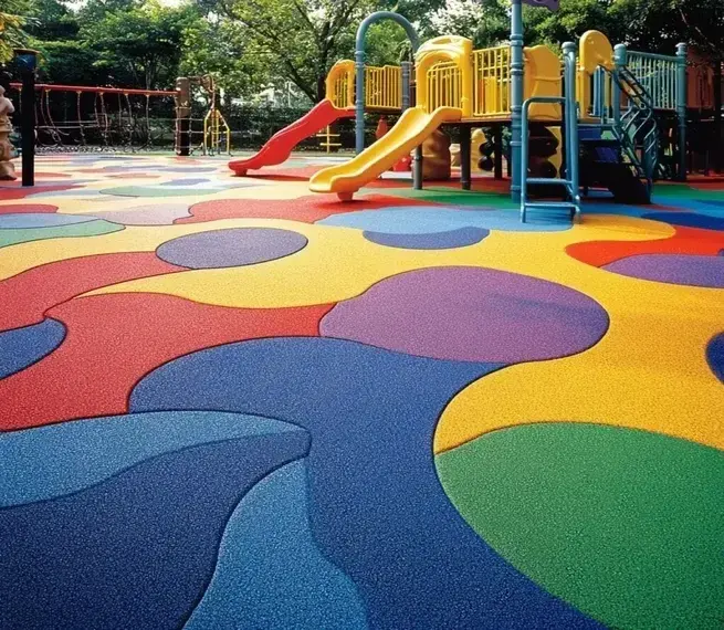 outdoor rubber flooring Dubai