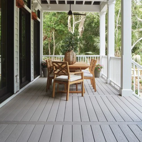 Pvc deck flooring