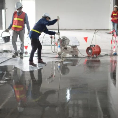 Self dispersing Epoxy Flooring