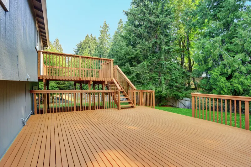 outdoor timber decking