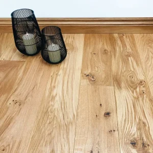 Band Sawn Character Grade Solid Oak Flooring