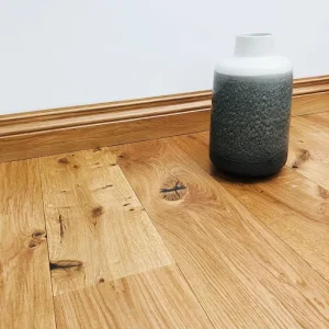 Band Sawn Provincial Grade Solid Oak Flooring