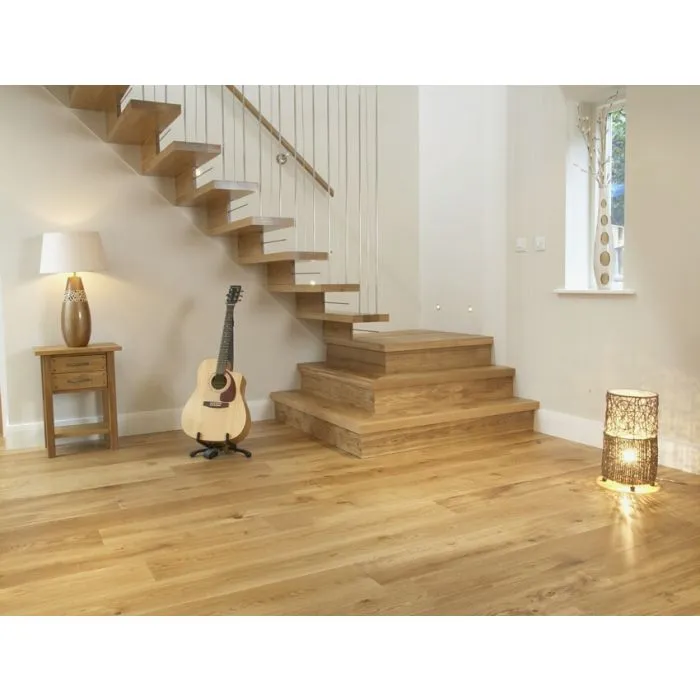 Character Grade Solid European Oak Flooring
