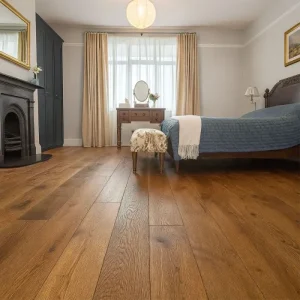 Fumed Character Grade Solid Oak Flooring