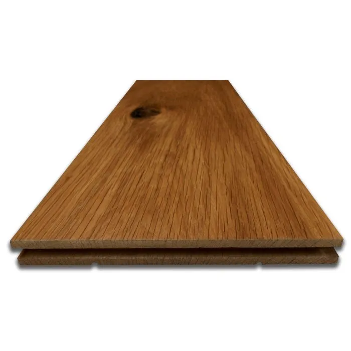 Fumed Character Grade Solid Oak Flooring