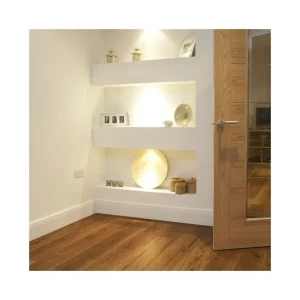 Fumed and Brushed Classic Solid Oak Flooring