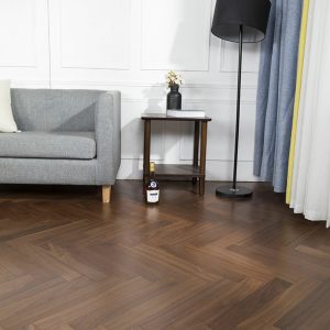 Rich Walnut And Dark Wood parquet floors