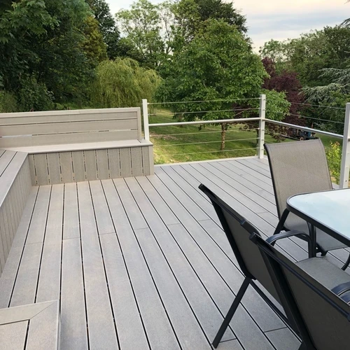 Light Grey Composite Decking