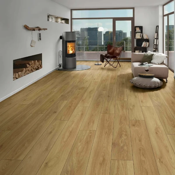 Wood effect laminate floors