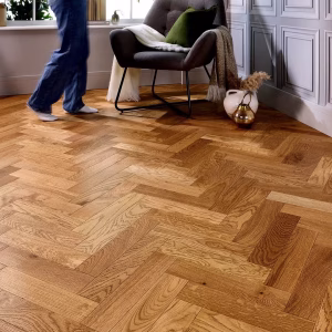 18mm Herringbone Blackline Engineered Flooring