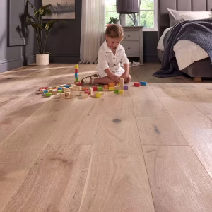 Kelham 18mm Limed White Engineered Wood Flooring