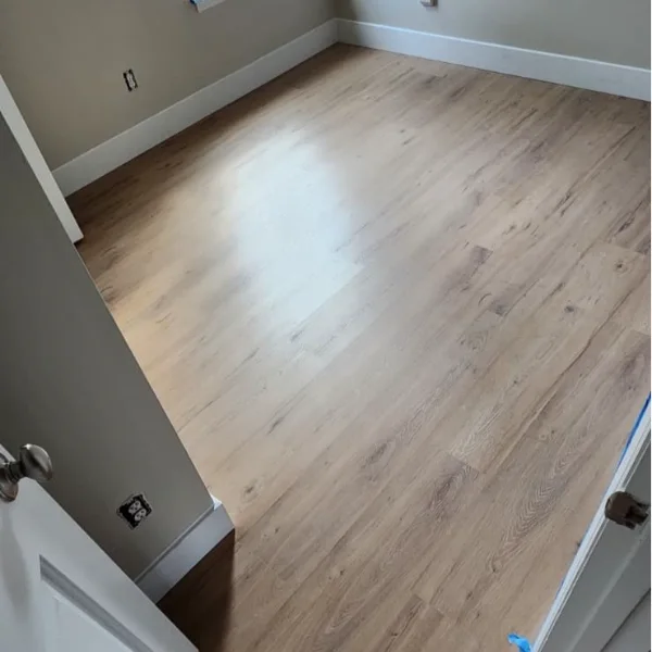 LVP floor installation