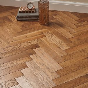 Park Avenue Herringbone Georgian Oak Flooring