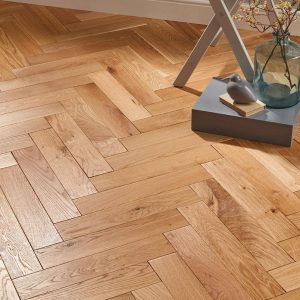 Park Avenue Herringbone Natural Oak Flooring