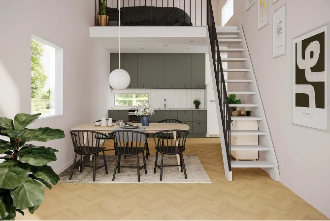 Herringbone Style Laminate Flooring Dubai