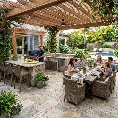 Outdoor Kitchens & Dining Spaces