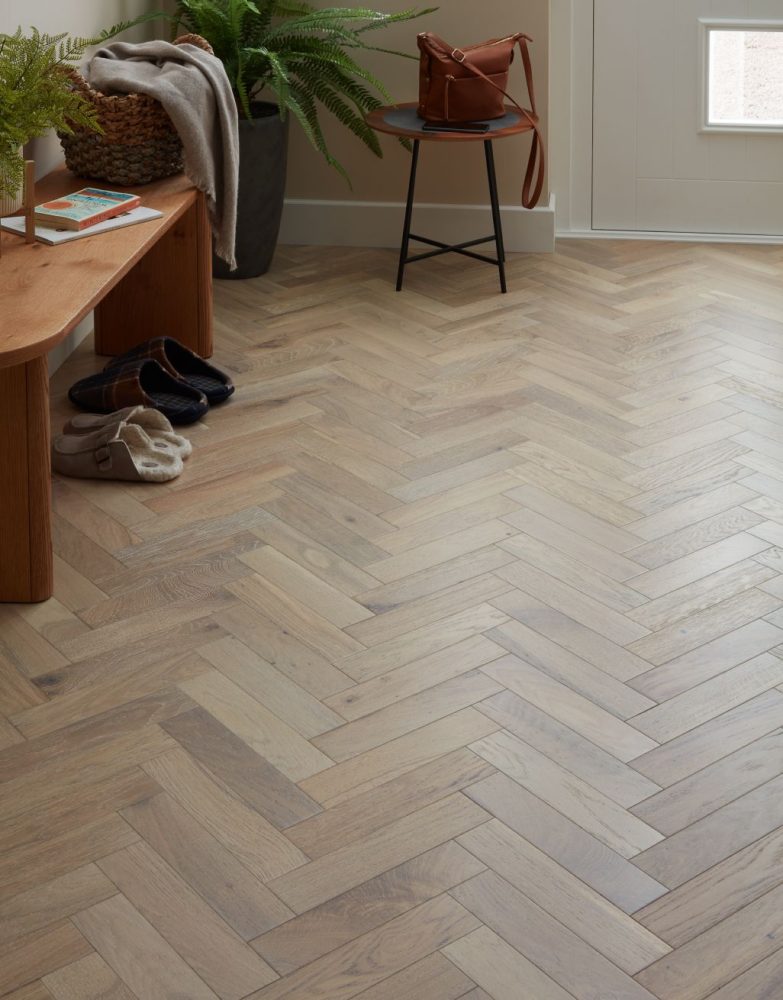 Artisan Herringbone Scandi Oak