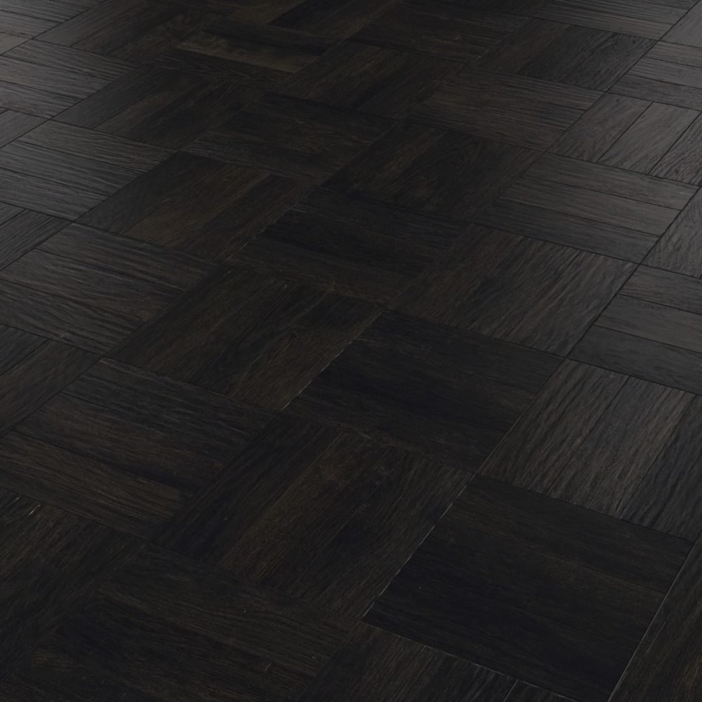 Black Oak Parquet Flooring