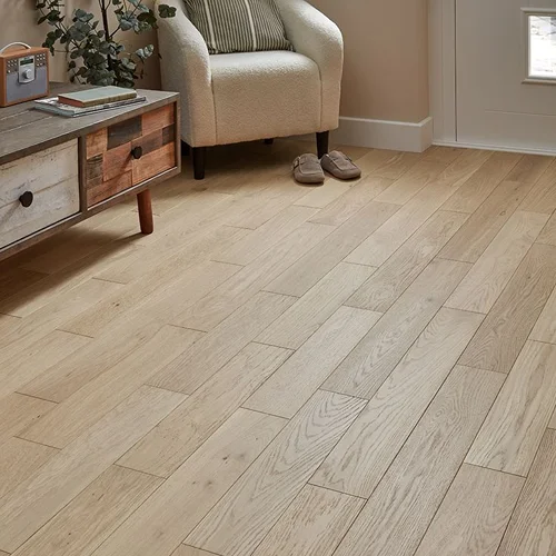 Brushed Wooden Flooring