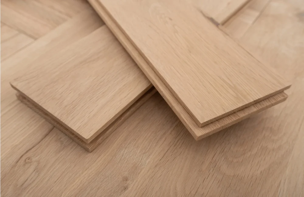 Canvas Solid Oak Herringbone - Image 4