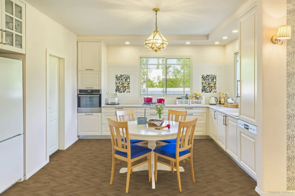 Delphi Warm Oak Herringbone