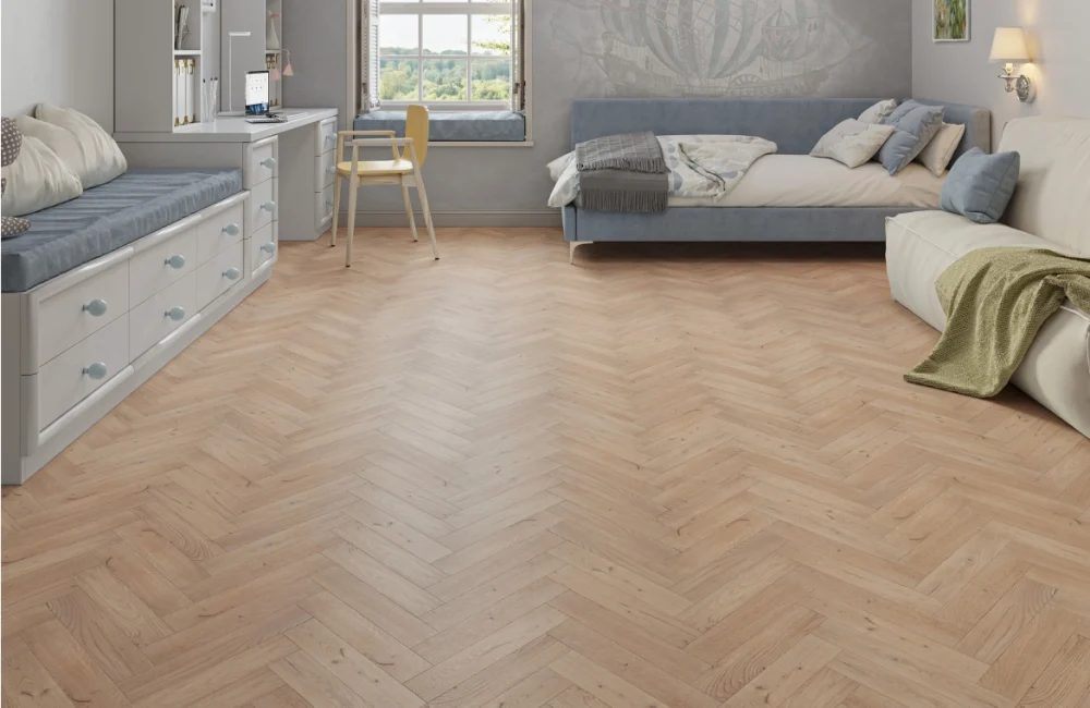 Pasture Solid Oak Herringbone