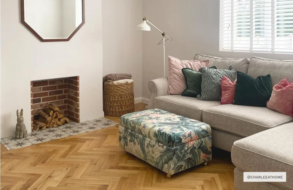 Ranch Solid Oak Herringbone - Image 3