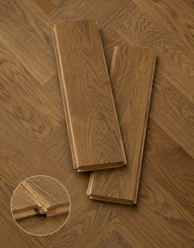 Richmond Herringbone Sunrise Oak - Image 3