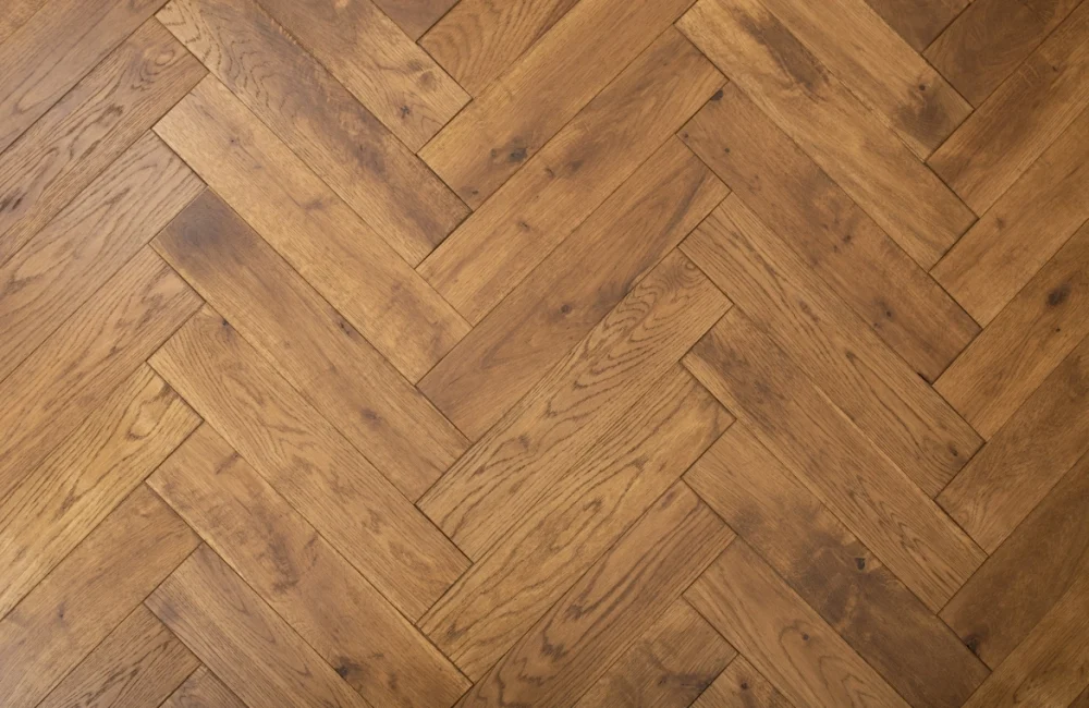 Roasted Grand Solid Oak Herringbone - Image 2