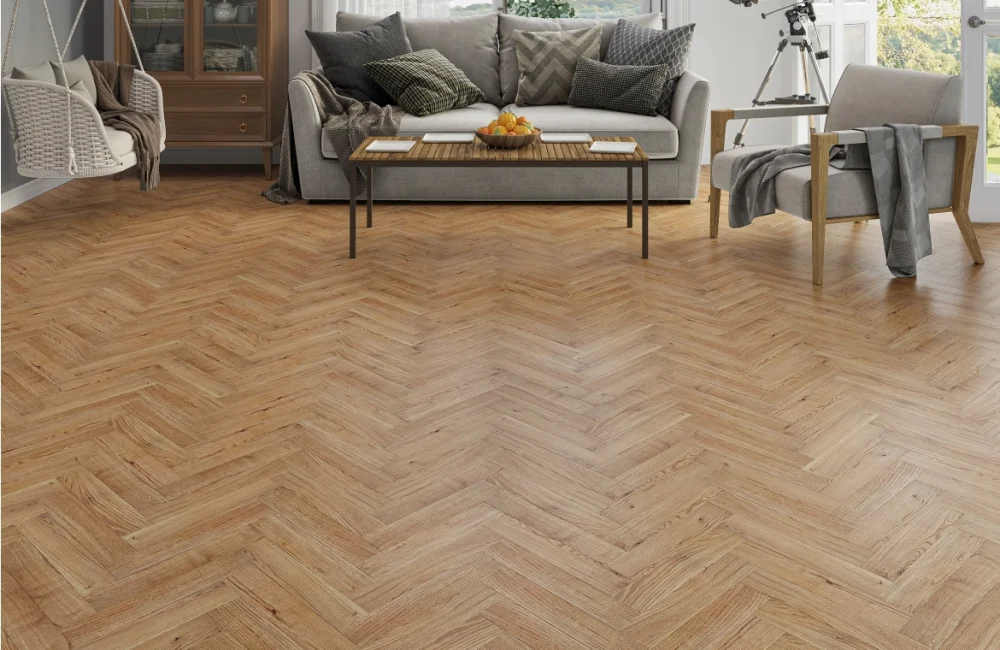 Spring Solid Oak Herringbone