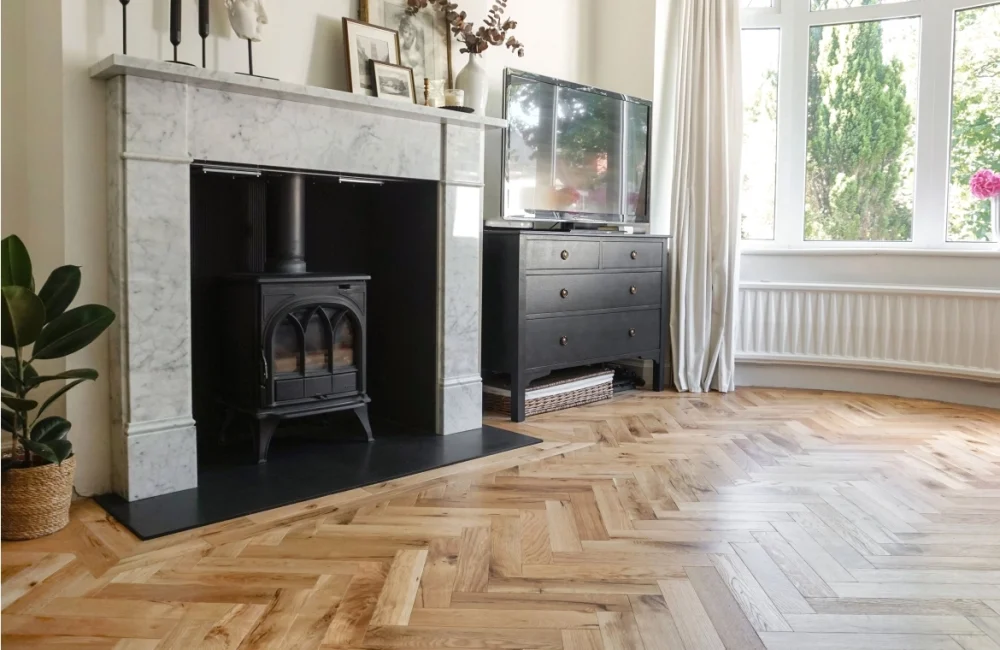 Spring Solid Oak Herringbone - Image 3