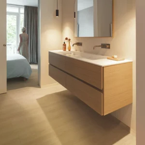 Biscuit Brown Oak Laminate Flooring