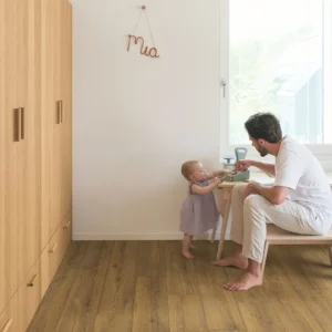 Cocoa Brown Oak Laminate Flooring
