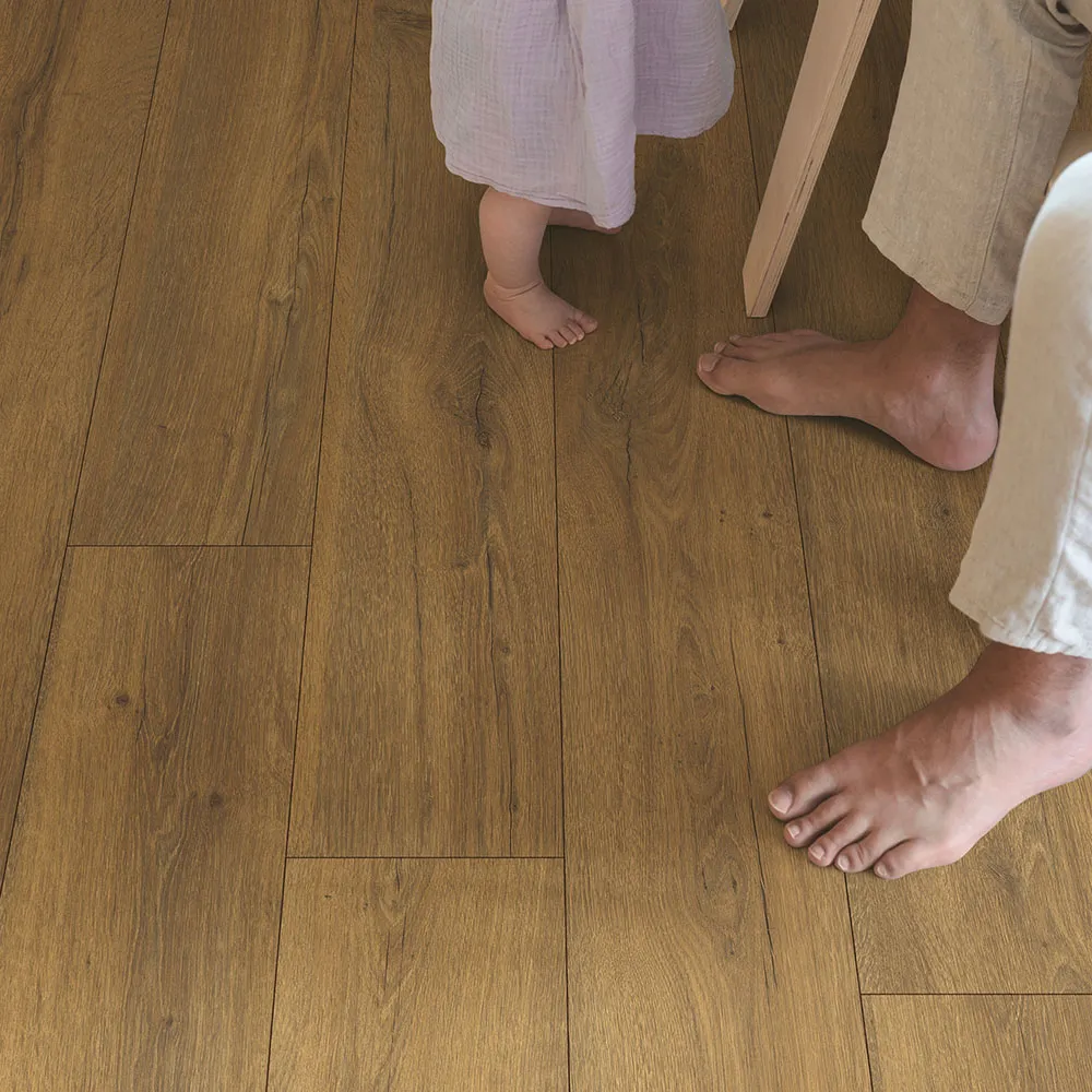 Cocoa Brown Oak Laminate Flooring