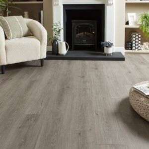 Dark Grey Oak Laminate Flooring