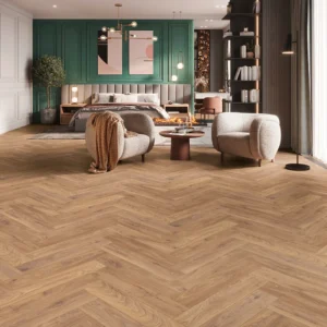 Firebrand Oak Herringbone Flooring