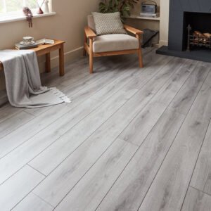 Grey Summer Oak Laminate Flooring