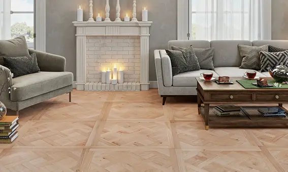 Luxury Versailles Parquet Flooring in Dubai