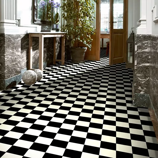 Monochrome Vinyl Flooring