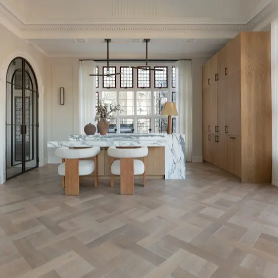 Natural Finish Versailles Parquet Flooring