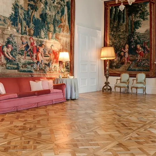 Oiled Finish Versailles Parquet Flooring