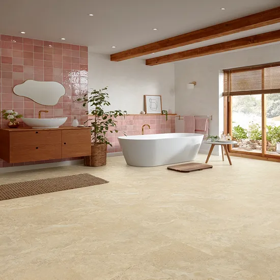 Travertine Vinyl Flooring