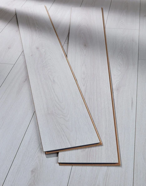White Trend Oak Laminate Flooring