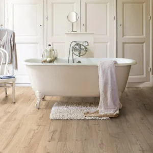 lassic Oak Beige Laminate Flooring