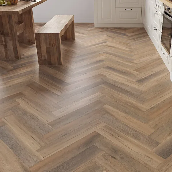 Lusso Brescia Beachfront-Oak Herringbone Parquet