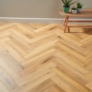 Bayside Oak Herringbone Laminate Flooring