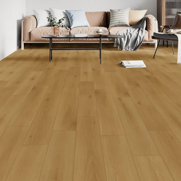 Brown Sugar Oak Laminate Flooring with Underlay